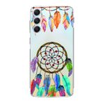 PrintiFy Samsung Galaxy A34 ile Uyumlu 1mm Slim Fit Nazar Boncuğu 6 Baskılı Şeffaf Kılıf