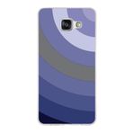 PrintiFy Samsung Galaxy A5 2016 ile Uyumlu Kapak Renk Cümbüşü D Lila Tasarımlı 1mm Fit Şeffaf Silikon Kılıf