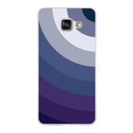 PrintiFy Samsung Galaxy A5 2016 ile Uyumlu Kapak Renk Cümbüşü E Mavi Tasarımlı 1mm Fit Şeffaf Silikon Kılıf