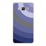 PrintiFy Samsung Galaxy A5 ile Uyumlu Kapak Renk Cümbüşü D Lila Tasarımlı 1mm Fit Şeffaf Silikon Kılıf