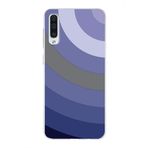 PrintiFy Samsung Galaxy A50 ile Uyumlu Kapak Renk Cümbüşü D Lila Tasarımlı 1mm Fit Şeffaf Silikon Kılıf
