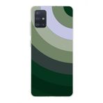 PrintiFy Samsung Galaxy A51 ile Uyumlu Kapak Renk Cümbüşü C Haki Tasarımlı 1mm Fit Şeffaf Silikon Kılıf