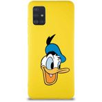 Printify Samsung Galaxy A51 Soft Premier Kapak Donald Duck-A Tasarımlı Silikon Cep Telefonu Kılıfı