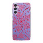 PrintiFy Samsung Galaxy A54 ile Uyumlu Kapak Nostalji Desen - E Tasarımlı 1mm Fit Şeffaf Silikon Kılıf