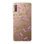 PrintiFy Samsung Galaxy A7 2018 ile Uyumlu 1mm Slim Fit Water Color 3 Baskılı Şeffaf Kılıf