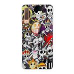 PrintiFy Samsung Galaxy A7 2018 ile Uyumlu Kapak Anime Tasarımlı 1mm Fit Şeffaf Silikon Kılıf