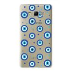 PrintiFy Samsung Galaxy A7 ile Uyumlu 1mm Slim Fit Nazar Boncuğu 1 Baskılı Şeffaf Kılıf