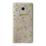 PrintiFy Samsung Galaxy A7 ile Uyumlu 1mm Slim Fit Water Color 3 Baskılı Şeffaf Kılıf