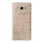 PrintiFy Samsung Galaxy A7 ile Uyumlu Kapak Nostalji Desen - C Tasarımlı 1mm Fit Şeffaf Silikon Kılıf