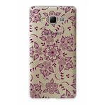 PrintiFy Samsung Galaxy A7 ile Uyumlu Kapak Nostalji Desen - F Tasarımlı 1mm Fit Şeffaf Silikon Kılıf