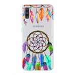PrintiFy Samsung Galaxy A70s ile Uyumlu 1mm Slim Fit Nazar Boncuğu 6 Baskılı Şeffaf Kılıf