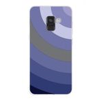 PrintiFy Samsung Galaxy A8 2018 ile Uyumlu Kapak Renk Cümbüşü D Lila Tasarımlı 1mm Fit Şeffaf Silikon Kılıf