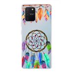 PrintiFy Samsung Galaxy A91 ile Uyumlu 1mm Slim Fit Nazar Boncuğu 6 Baskılı Şeffaf Kılıf