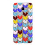 PrintiFy Samsung Galaxy J4 Core ile Uyumlu 1mm Slim Fit Water Color 1 Baskılı Şeffaf Kılıf