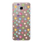 PrintiFy Samsung Galaxy J4 Core ile Uyumlu 1mm Slim Fit Water Color 6 Baskılı Şeffaf Kılıf