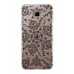 PrintiFy Samsung Galaxy J4 Core ile Uyumlu Kapak Nostalji Desen - B Tasarımlı 1mm Fit Şeffaf Silikon Kılıf