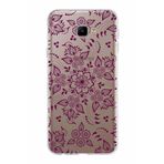 PrintiFy Samsung Galaxy J4 Core ile Uyumlu Kapak Nostalji Desen - F Tasarımlı 1mm Fit Şeffaf Silikon Kılıf