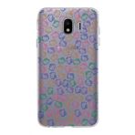 PrintiFy Samsung Galaxy J4 ile Uyumlu Kapak Hello Kitty Tasarımlı 1mm Fit Şeffaf Silikon Kılıf