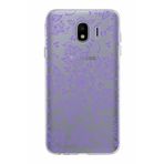 PrintiFy Samsung Galaxy J4 ile Uyumlu Kapak Nostalji Desen - D Tasarımlı 1mm Fit Şeffaf Silikon Kılıf