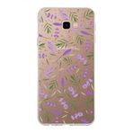 PrintiFy Samsung Galaxy J4 Plus ile Uyumlu 1mm Slim Fit Water Color 3 Baskılı Şeffaf Kılıf