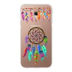 PrintiFy Samsung Galaxy J4+ Plus ile Uyumlu Nazar Boncuğu 6 Kamera Korumalı Şeffaf Silikon Kılıf