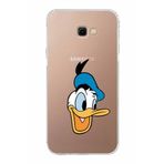 PrintiFy Samsung Galaxy J4 Plus Uyumlu Kamera Korumalı Kapak Donald Duck A Tasarımlı Şeffaf Kılıf
