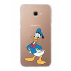 PrintiFy Samsung Galaxy J4 Plus Uyumlu Kamera Korumalı Kapak Donald Duck C Tasarımlı Şeffaf Kılıf