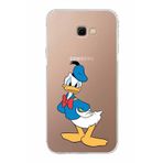 PrintiFy Samsung Galaxy J4 Plus Uyumlu Kamera Korumalı Kapak Donald Duck D Tasarımlı Şeffaf Kılıf