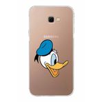 PrintiFy Samsung Galaxy J4 Plus Uyumlu Kamera Korumalı Kapak Donald Duck F Tasarımlı Şeffaf Kılıf