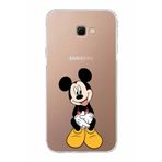 PrintiFy Samsung Galaxy J4 Plus Uyumlu Kamera Korumalı Kapak Mickey Mouse A Tasarımlı Şeffaf Kılıf