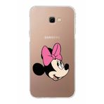 PrintiFy Samsung Galaxy J4 Plus Uyumlu Kamera Korumalı Kapak Minnie Mouse A Tasarımlı Şeffaf Kılıf