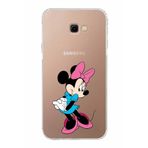 PrintiFy Samsung Galaxy J4 Plus Uyumlu Kamera Korumalı Kapak Minnie Mouse F Tasarımlı Şeffaf Kılıf