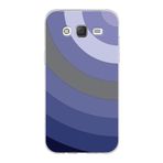 PrintiFy Samsung Galaxy J5 ile Uyumlu Kapak Renk Cümbüşü D Lila Tasarımlı 1mm Fit Şeffaf Silikon Kılıf