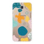 PrintiFy Samsung Galaxy J5 Prime ile Uyumlu Kapak Geometrik Şekiller Tasarımlı 1mm Fit Şeffaf Silikon Kılıf