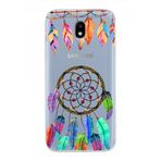 PrintiFy Samsung Galaxy J5 Pro ile Uyumlu 1mm Slim Fit Nazar Boncuğu 6 Baskılı Şeffaf Kılıf
