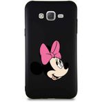 Printify Samsung Galaxy J7 Core Soft Premier Kapak Minnie Mouse-A Tasarımlı Silikon Cep Telefonu Kılıfı