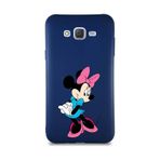 Printify Samsung Galaxy J7 Core Soft Premier Kapak Minnie Mouse-F Tasarımlı Silikon Cep Telefonu Kılıfı