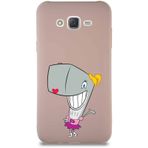 Printify Samsung Galaxy J7 Core Soft Premier Kapak Pearl Yengeç Tasarımlı Silikon Cep Telefonu Kılıf