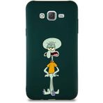 Printify Samsung Galaxy J7 Core Soft Premier Kapak Squidward Dokunaç Tasarımlı Silikon Cep Telefonu Kılıf