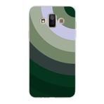 PrintiFy Samsung Galaxy J7 Duo ile Uyumlu Kapak Renk Cümbüşü C Haki Tasarımlı 1mm Fit Şeffaf Silikon Kılıf