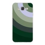 PrintiFy Samsung Galaxy J7 ile Uyumlu Kapak Renk Cümbüşü C Haki Tasarımlı 1mm Fit Şeffaf Silikon Kılıf