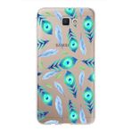 PrintiFy Samsung Galaxy J7 Prime 2 ile Uyumlu 1mm Slim Fit Nazar Boncuğu 3 Baskılı Şeffaf Kılıf