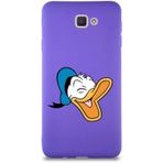 Printify Samsung Galaxy J7 Prime 2 Soft Premier Kapak Donald Duck-E Tasarımlı Silikon Cep Telefonu Kılıfı
