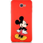 Printify Samsung Galaxy J7 Prime 2 Soft Premier Kapak Mickey Mouse-D Tasarımlı Silikon Cep Telefonu Kılıfı