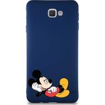 Printify Samsung Galaxy J7 Prime 2 Soft Premier Kapak Mickey Mouse-F Tasarımlı Silikon Cep Telefonu Kılıfı