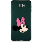 Printify Samsung Galaxy J7 Prime 2 Soft Premier Kapak Minnie Mouse-A Tasarımlı Silikon Cep Telefonu Kılıfı
