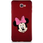 Printify Samsung Galaxy J7 Prime 2 Soft Premier Kapak Minnie Mouse-C Tasarımlı Silikon Cep Telefonu Kılıfı