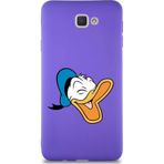 Printify Samsung Galaxy J7 Prime Soft Premier Kapak Donald Duck-E Tasarımlı Silikon Cep Telefonu Kılıfı