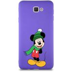 Printify Samsung Galaxy J7 Prime Soft Premier Kapak Mickey Mouse-G Tasarımlı Silikon Cep Telefonu Kılıfı
