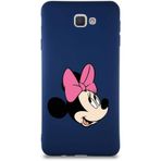 Printify Samsung Galaxy J7 Prime Soft Premier Kapak Minnie Mouse-A Tasarımlı Silikon Cep Telefonu Kılıfı